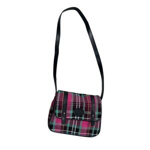 Children's Place  Plaid Crossbody Bag With Adjustable Strap & Buckle Closure